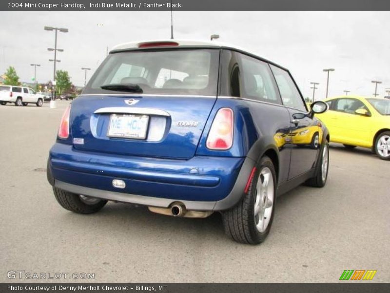 Indi Blue Metallic / Panther Black 2004 Mini Cooper Hardtop