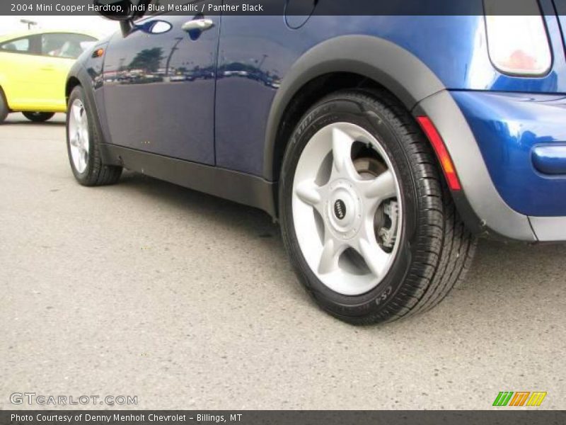Indi Blue Metallic / Panther Black 2004 Mini Cooper Hardtop