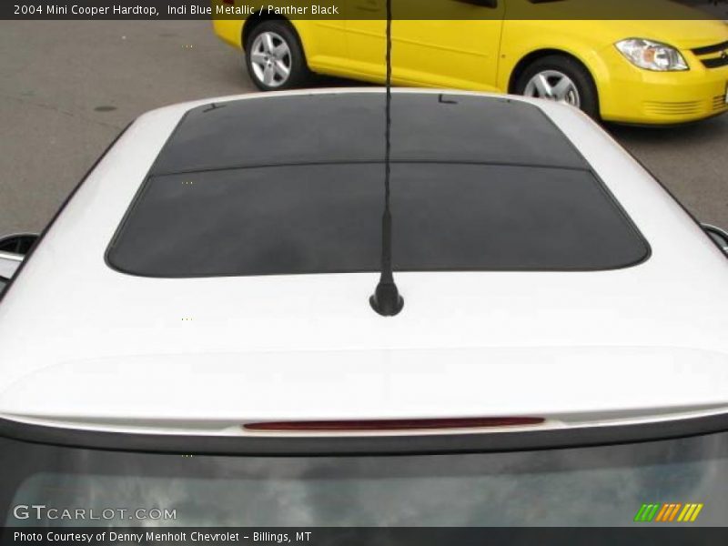 Indi Blue Metallic / Panther Black 2004 Mini Cooper Hardtop