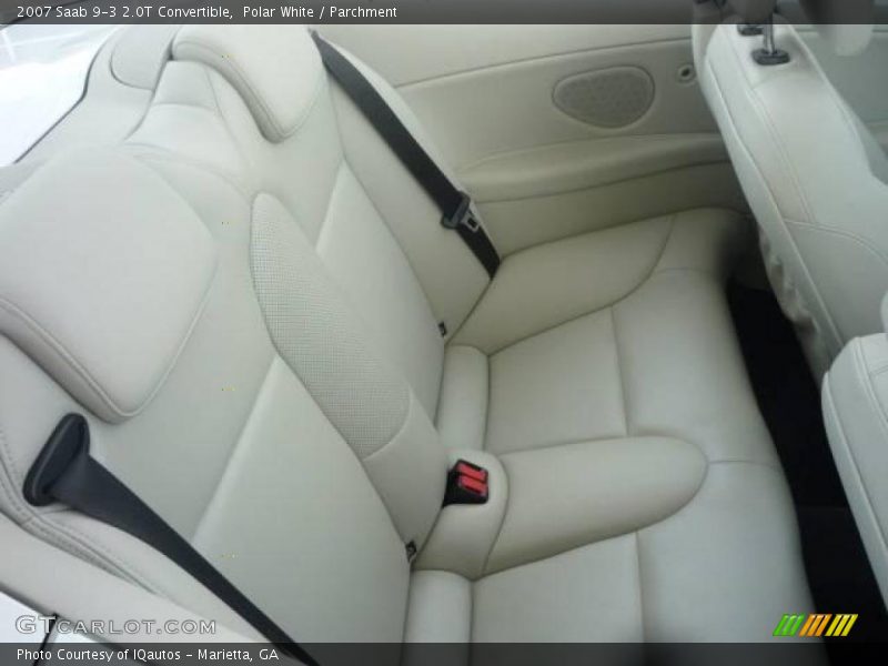 Polar White / Parchment 2007 Saab 9-3 2.0T Convertible