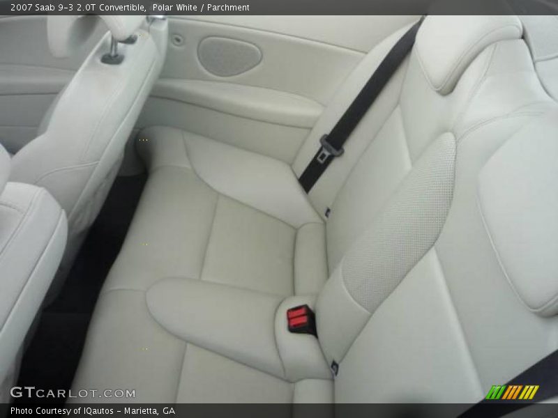 Polar White / Parchment 2007 Saab 9-3 2.0T Convertible