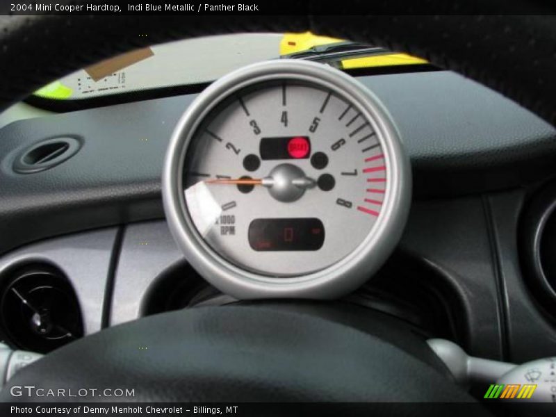 Indi Blue Metallic / Panther Black 2004 Mini Cooper Hardtop