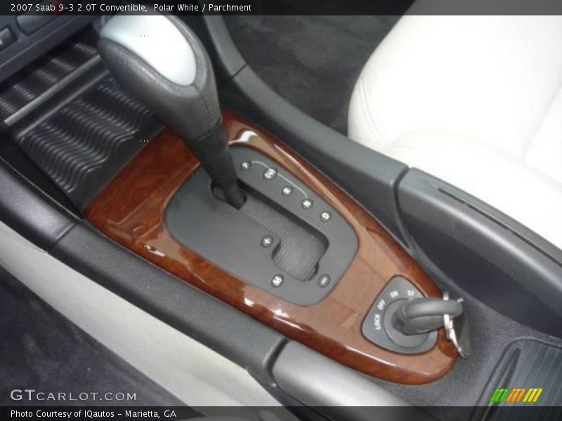 Polar White / Parchment 2007 Saab 9-3 2.0T Convertible