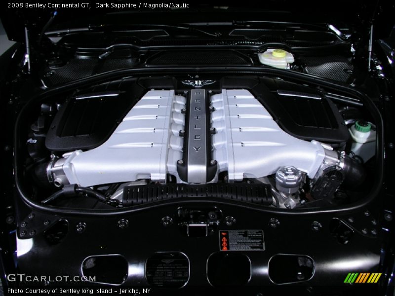 Dark Sapphire / Magnolia/Nautic 2008 Bentley Continental GT