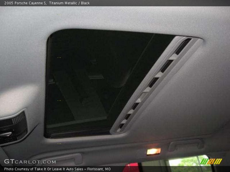 Titanium Metallic / Black 2005 Porsche Cayenne S