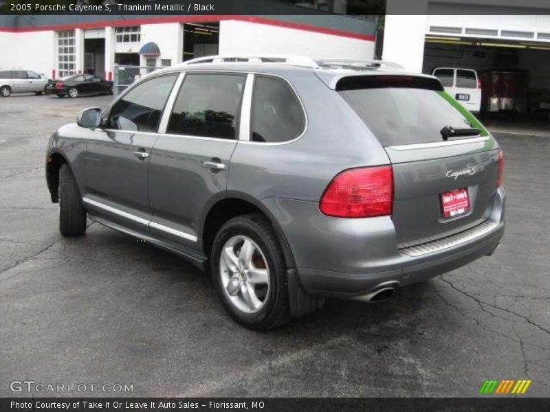 Titanium Metallic / Black 2005 Porsche Cayenne S