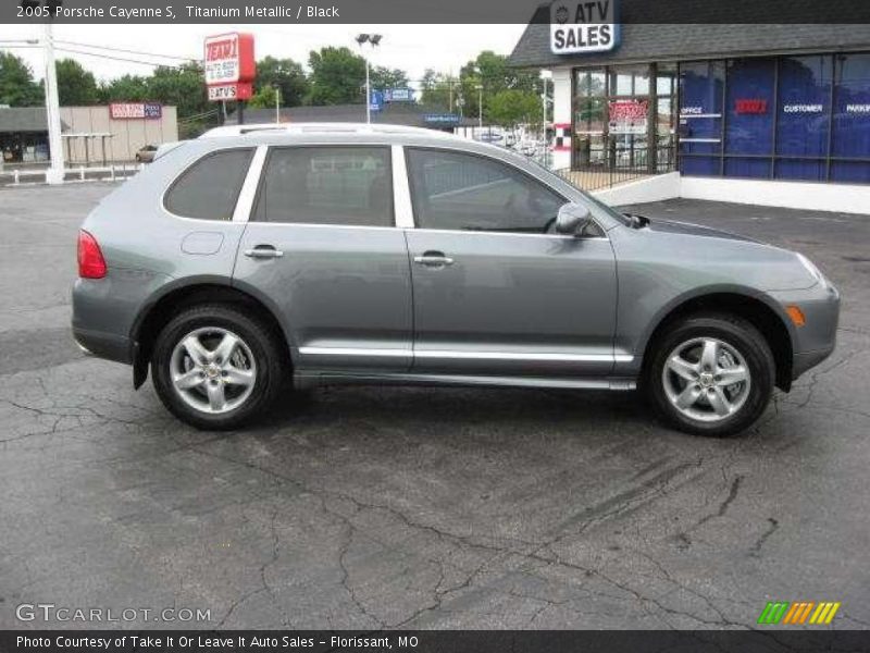 Titanium Metallic / Black 2005 Porsche Cayenne S