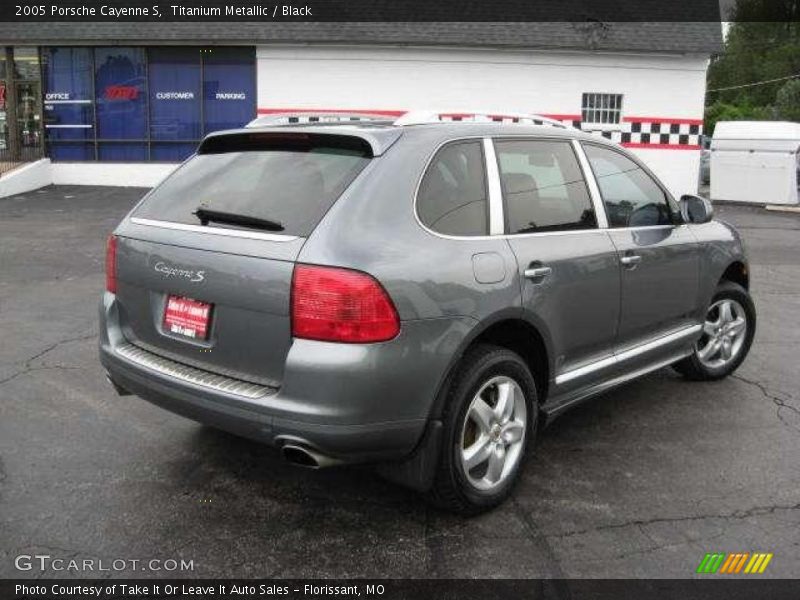 Titanium Metallic / Black 2005 Porsche Cayenne S