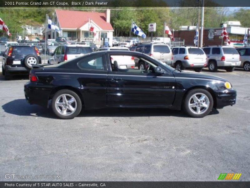Black / Dark Pewter 2001 Pontiac Grand Am GT Coupe