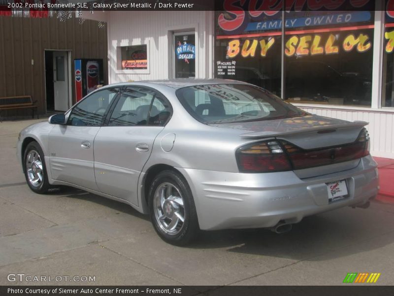 Galaxy Silver Metallic / Dark Pewter 2002 Pontiac Bonneville SLE