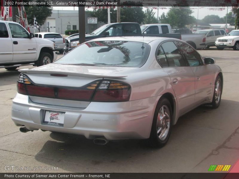 Galaxy Silver Metallic / Dark Pewter 2002 Pontiac Bonneville SLE