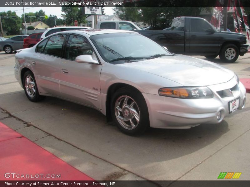 Galaxy Silver Metallic / Dark Pewter 2002 Pontiac Bonneville SLE