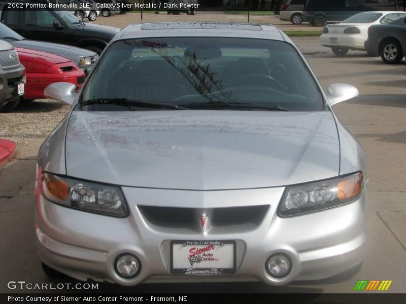 Galaxy Silver Metallic / Dark Pewter 2002 Pontiac Bonneville SLE