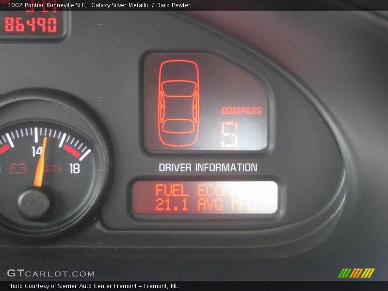 Galaxy Silver Metallic / Dark Pewter 2002 Pontiac Bonneville SLE