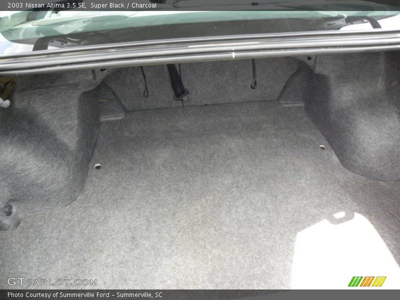 Super Black / Charcoal 2003 Nissan Altima 3.5 SE