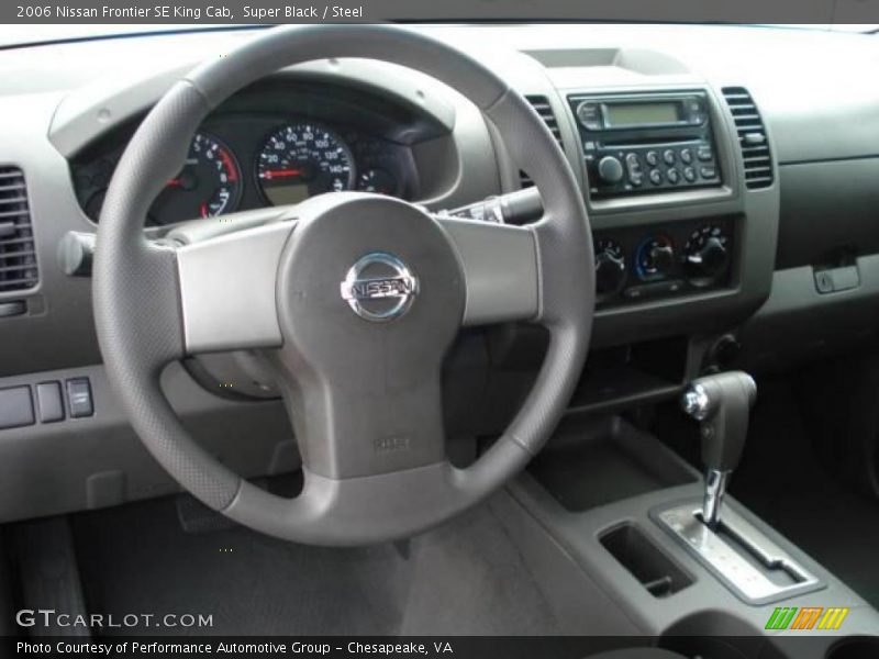 Super Black / Steel 2006 Nissan Frontier SE King Cab
