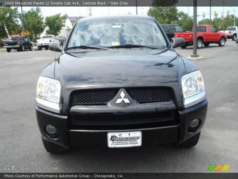 Carbide Black / Slate Gray 2006 Mitsubishi Raider LS Double Cab 4x4