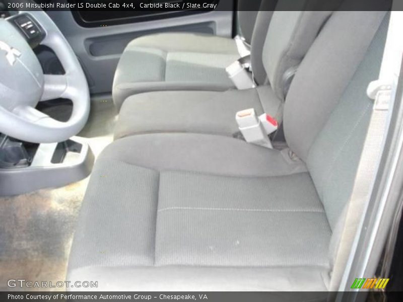 Carbide Black / Slate Gray 2006 Mitsubishi Raider LS Double Cab 4x4