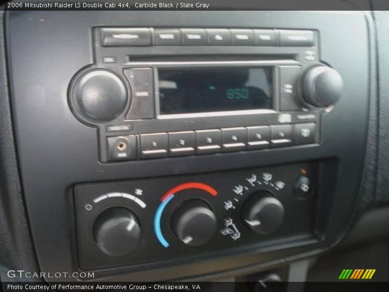 Carbide Black / Slate Gray 2006 Mitsubishi Raider LS Double Cab 4x4