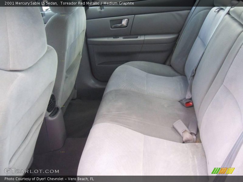 Toreador Red Metallic / Medium Graphite 2001 Mercury Sable LS Sedan