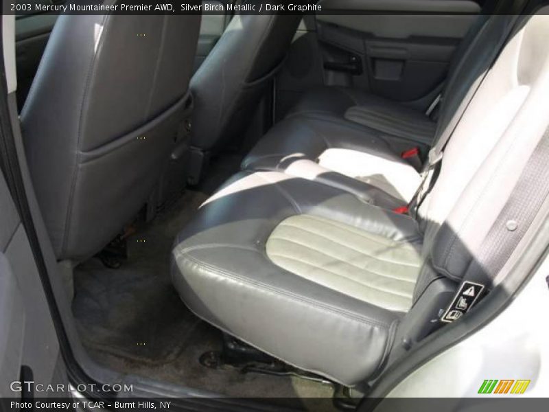 Silver Birch Metallic / Dark Graphite 2003 Mercury Mountaineer Premier AWD