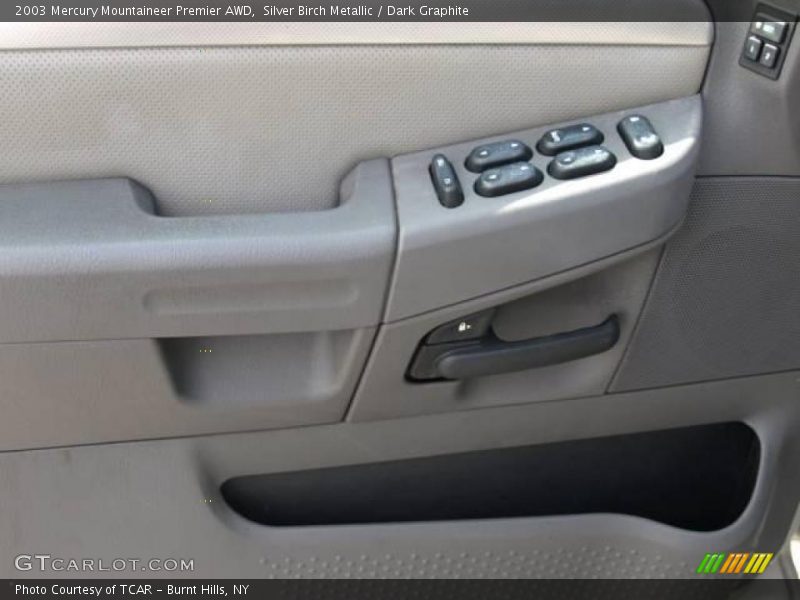 Silver Birch Metallic / Dark Graphite 2003 Mercury Mountaineer Premier AWD