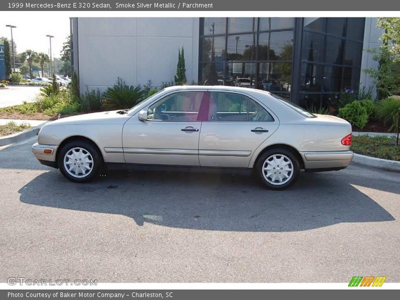 Smoke Silver Metallic / Parchment 1999 Mercedes-Benz E 320 Sedan