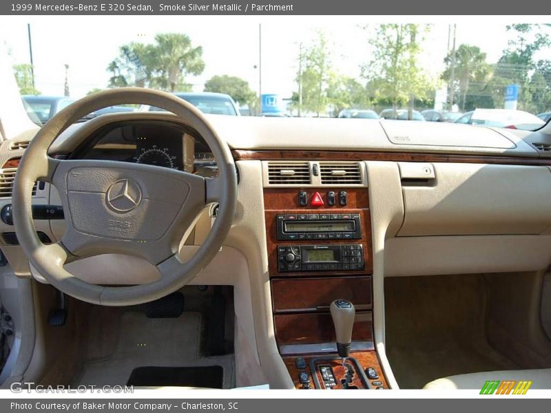 Smoke Silver Metallic / Parchment 1999 Mercedes-Benz E 320 Sedan