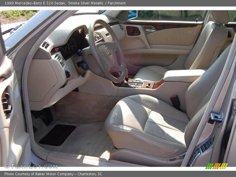 Smoke Silver Metallic / Parchment 1999 Mercedes-Benz E 320 Sedan