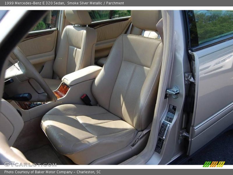Smoke Silver Metallic / Parchment 1999 Mercedes-Benz E 320 Sedan