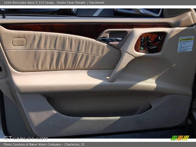 Smoke Silver Metallic / Parchment 1999 Mercedes-Benz E 320 Sedan