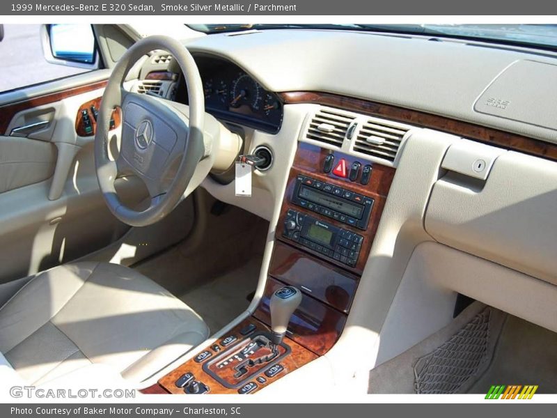 Smoke Silver Metallic / Parchment 1999 Mercedes-Benz E 320 Sedan