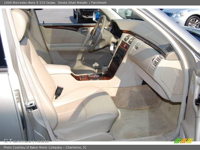 Smoke Silver Metallic / Parchment 1999 Mercedes-Benz E 320 Sedan