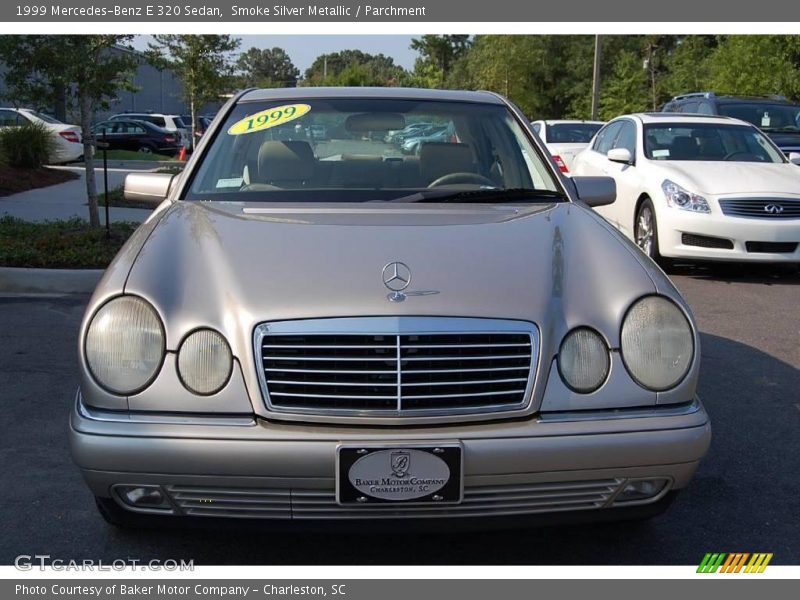 Smoke Silver Metallic / Parchment 1999 Mercedes-Benz E 320 Sedan