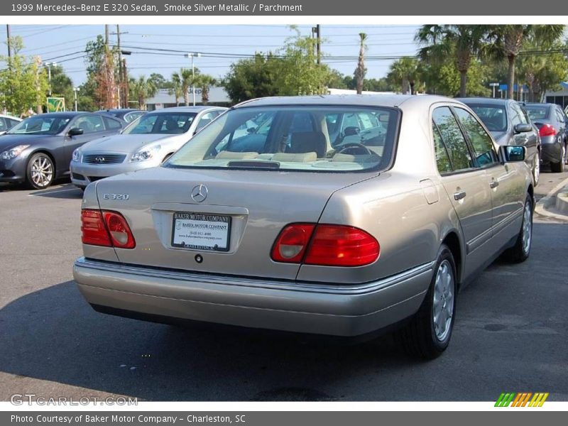 Smoke Silver Metallic / Parchment 1999 Mercedes-Benz E 320 Sedan