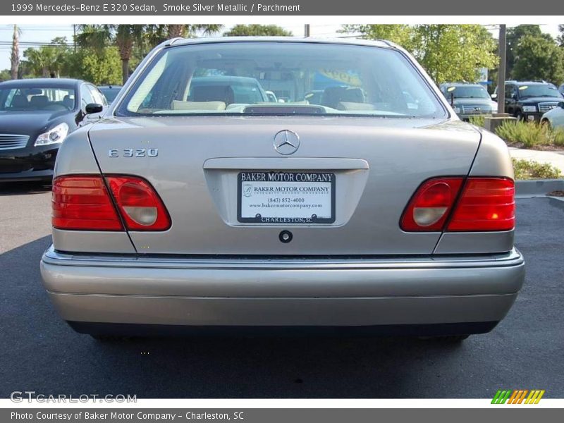 Smoke Silver Metallic / Parchment 1999 Mercedes-Benz E 320 Sedan