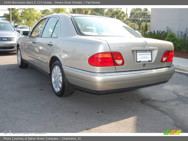 Smoke Silver Metallic / Parchment 1999 Mercedes-Benz E 320 Sedan