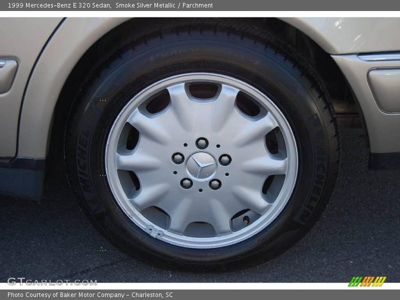 Smoke Silver Metallic / Parchment 1999 Mercedes-Benz E 320 Sedan