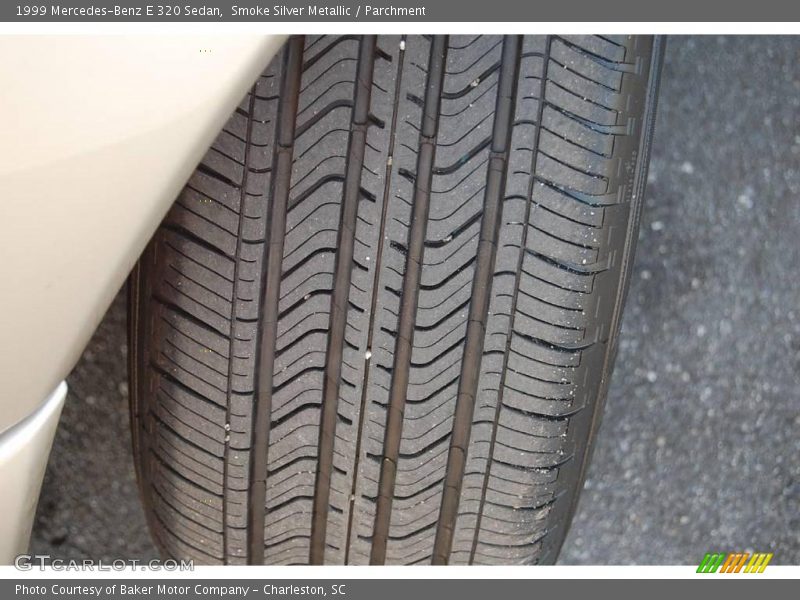 Smoke Silver Metallic / Parchment 1999 Mercedes-Benz E 320 Sedan