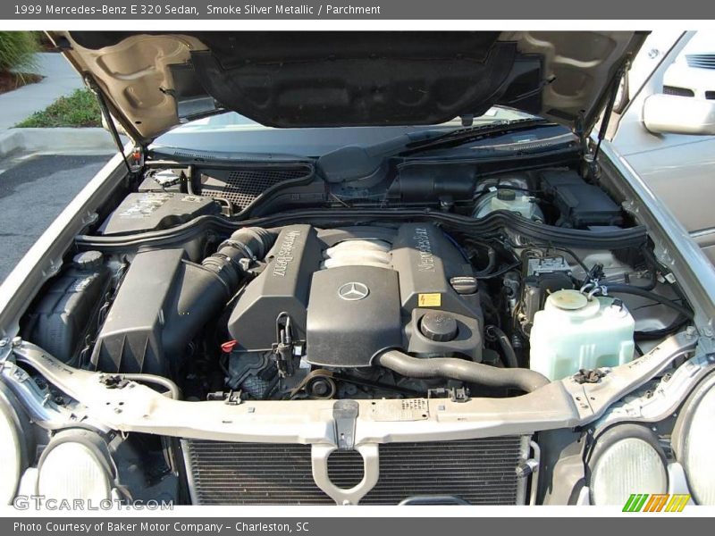 Smoke Silver Metallic / Parchment 1999 Mercedes-Benz E 320 Sedan