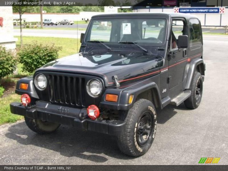 Black / Agate 1999 Jeep Wrangler SE 4x4