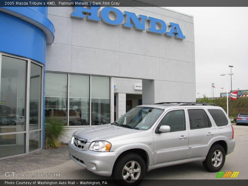 Platinum Metallic / Dark Flint Gray 2005 Mazda Tribute s 4WD