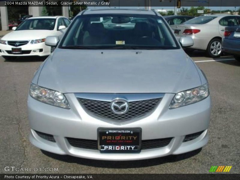 Glacier Silver Metallic / Gray 2004 Mazda MAZDA6 i Sedan