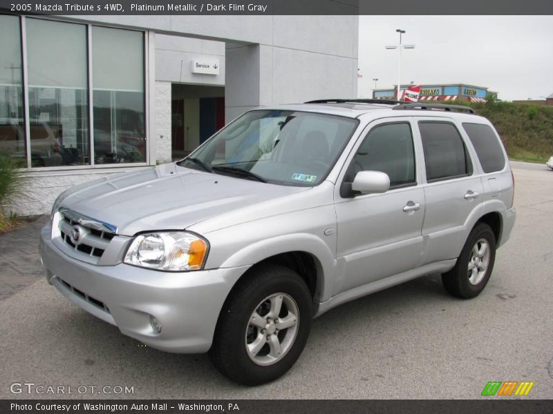 Platinum Metallic / Dark Flint Gray 2005 Mazda Tribute s 4WD