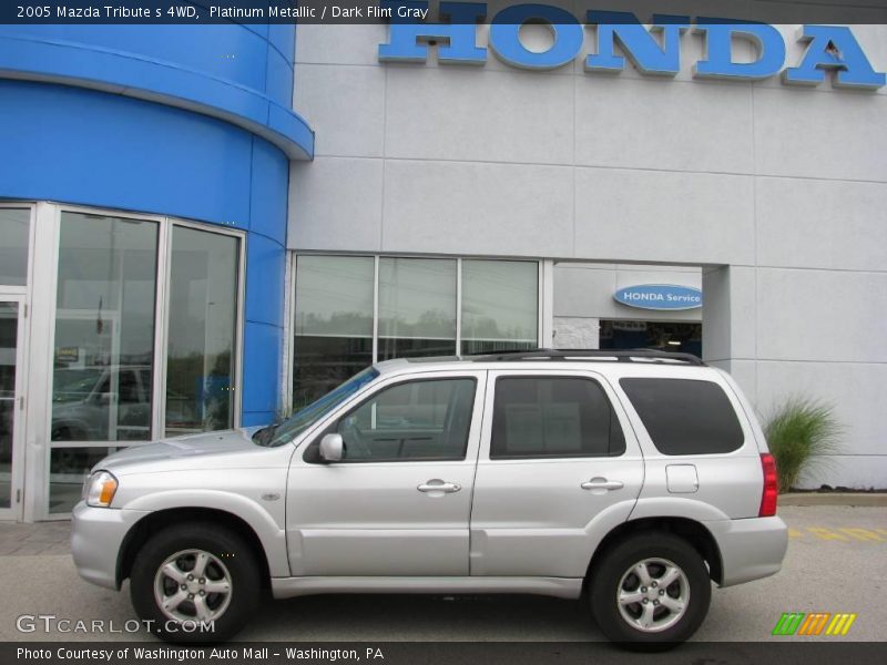 Platinum Metallic / Dark Flint Gray 2005 Mazda Tribute s 4WD