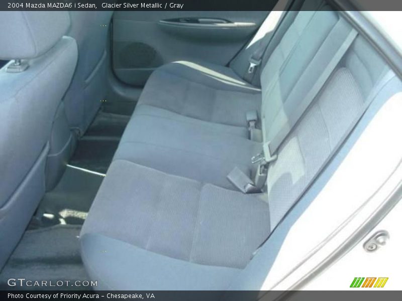 Glacier Silver Metallic / Gray 2004 Mazda MAZDA6 i Sedan