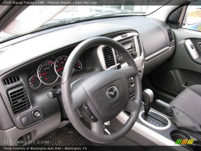 Platinum Metallic / Dark Flint Gray 2005 Mazda Tribute s 4WD