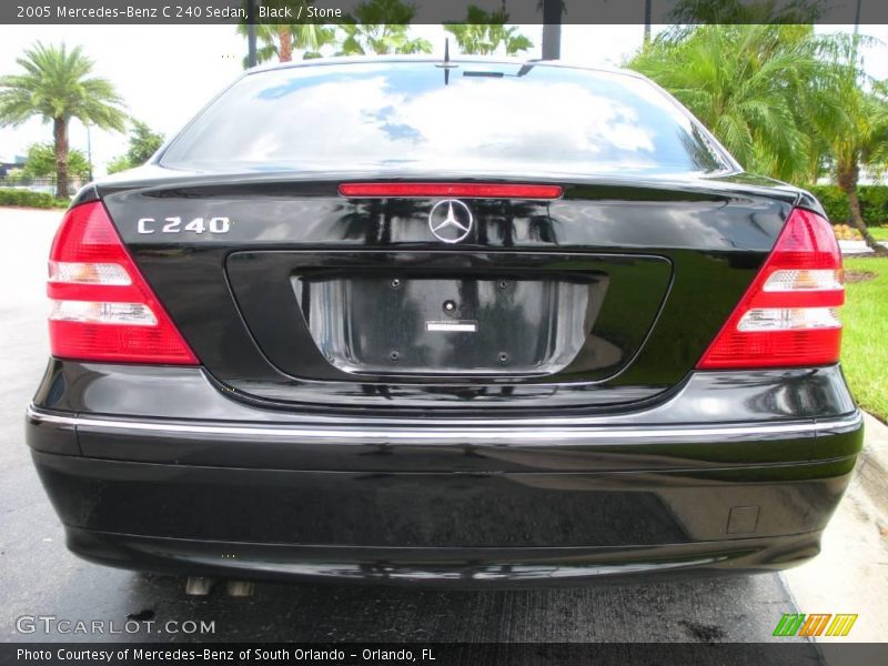 Black / Stone 2005 Mercedes-Benz C 240 Sedan