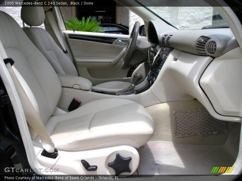 Black / Stone 2005 Mercedes-Benz C 240 Sedan