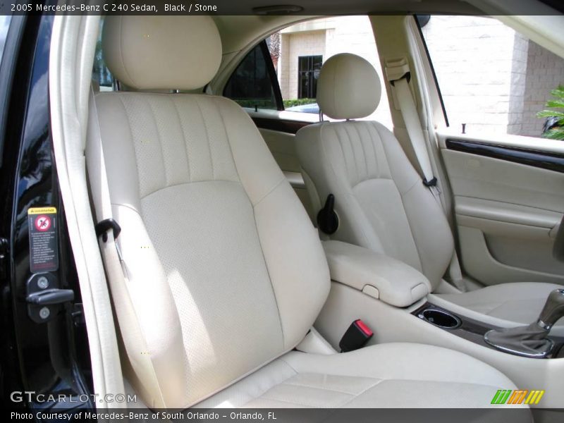 Black / Stone 2005 Mercedes-Benz C 240 Sedan